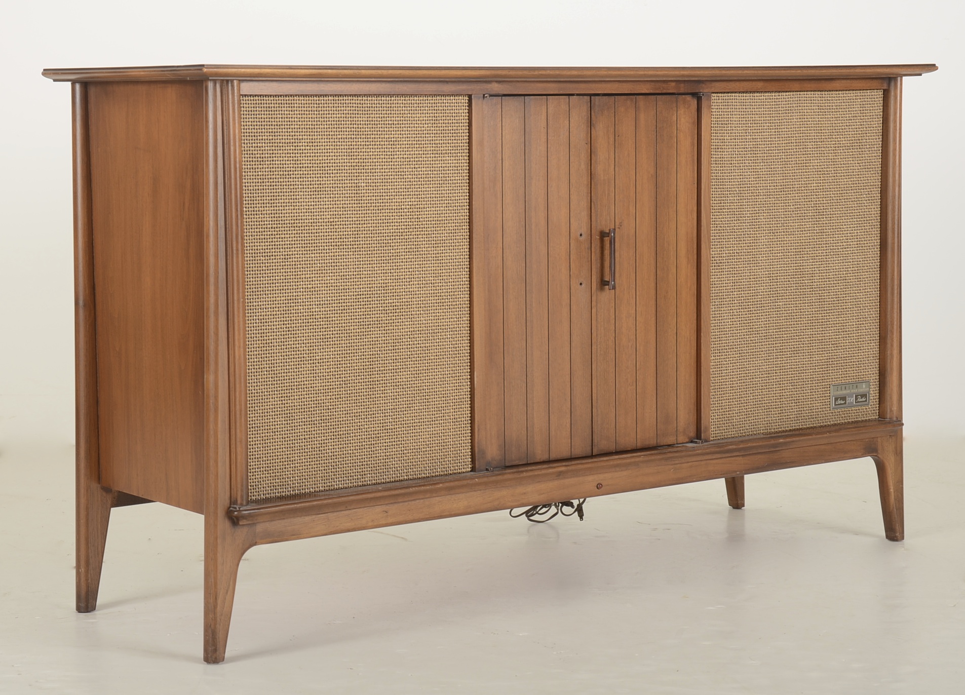 1963 Zenith High Fidelity Stereo FM Radio Console