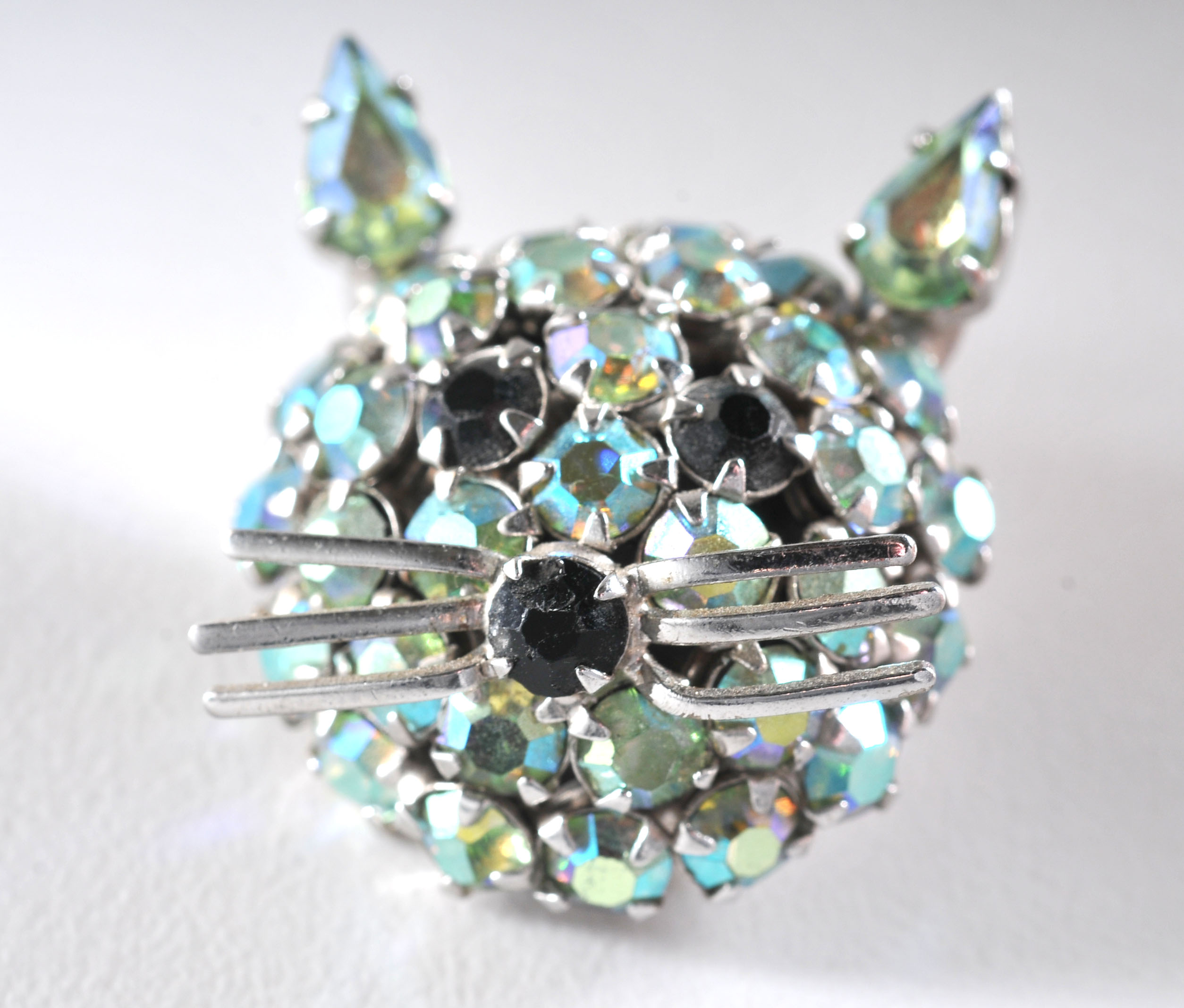 Two Vintage Joseph Warner Signed Brooches