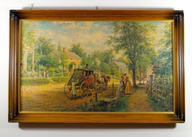 Vintage Framed E. L. Henry Art Print