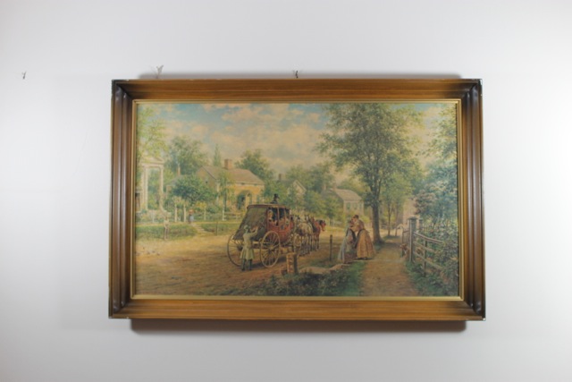 Vintage Framed E. L. Henry Art Print