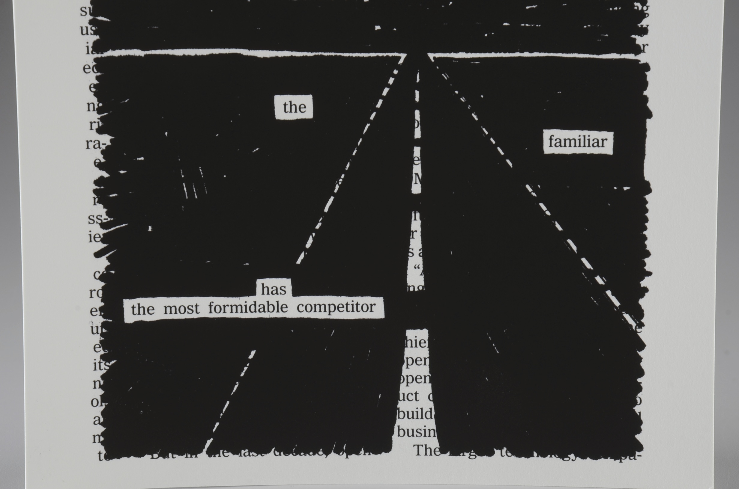 Austin Kleon Print, Open Road 