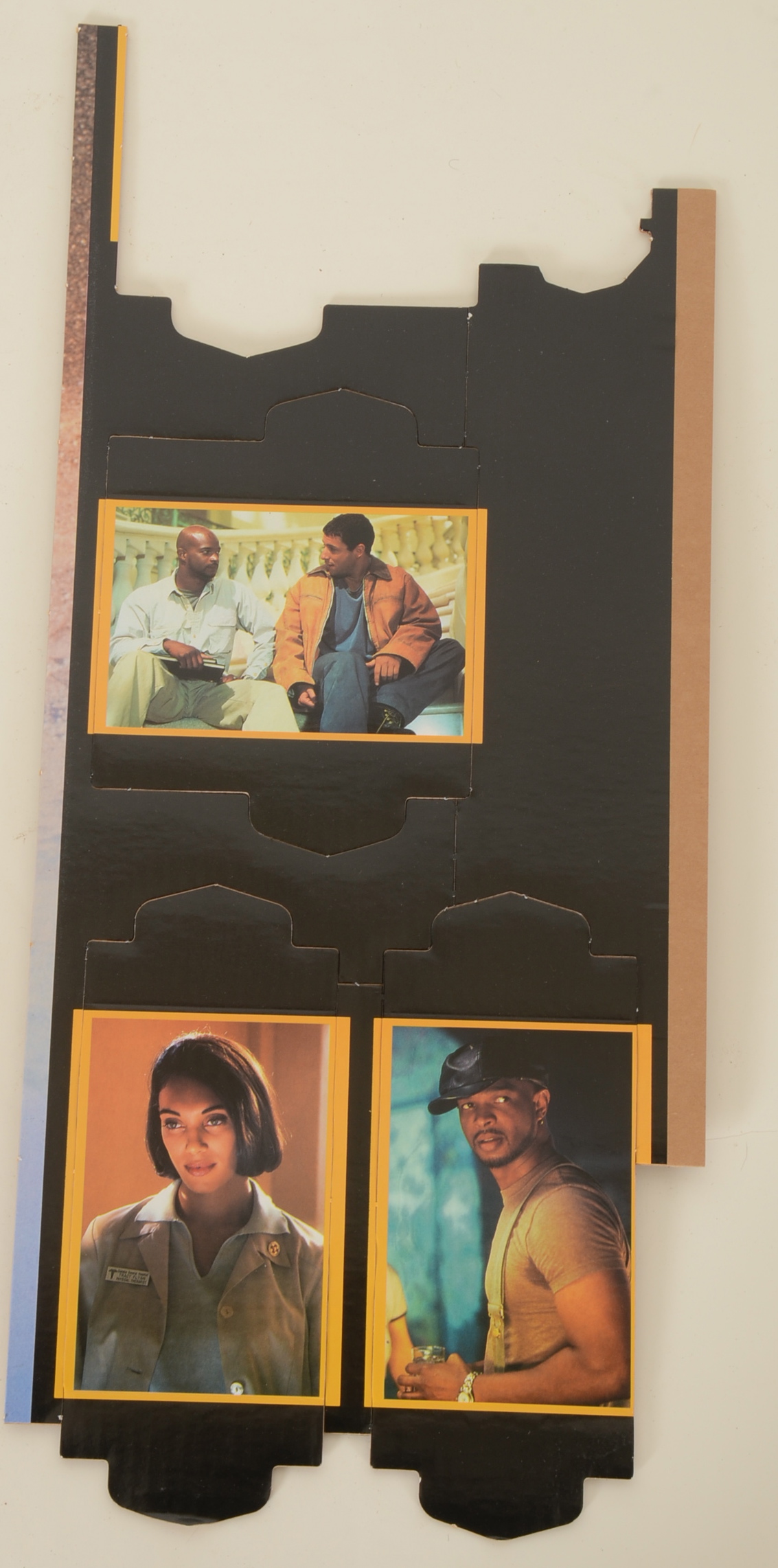 Cardboard Movie Advertisement for 1996 Comedy "Bulletproof"