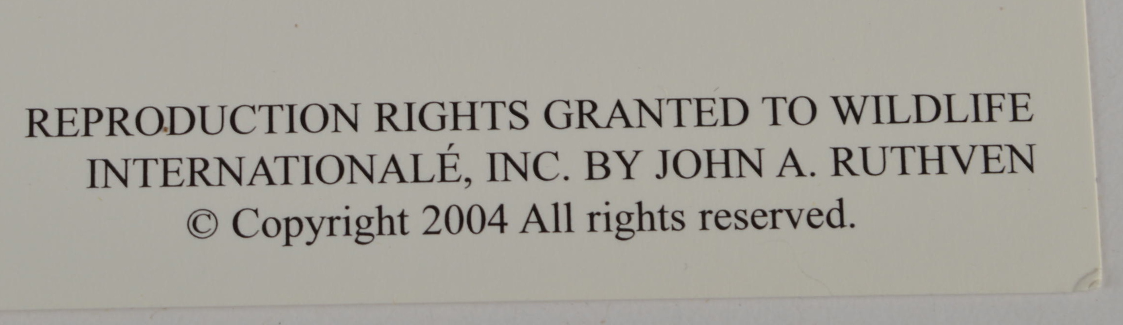 Two Pencil Signed and Numbered John Ruthven Prints