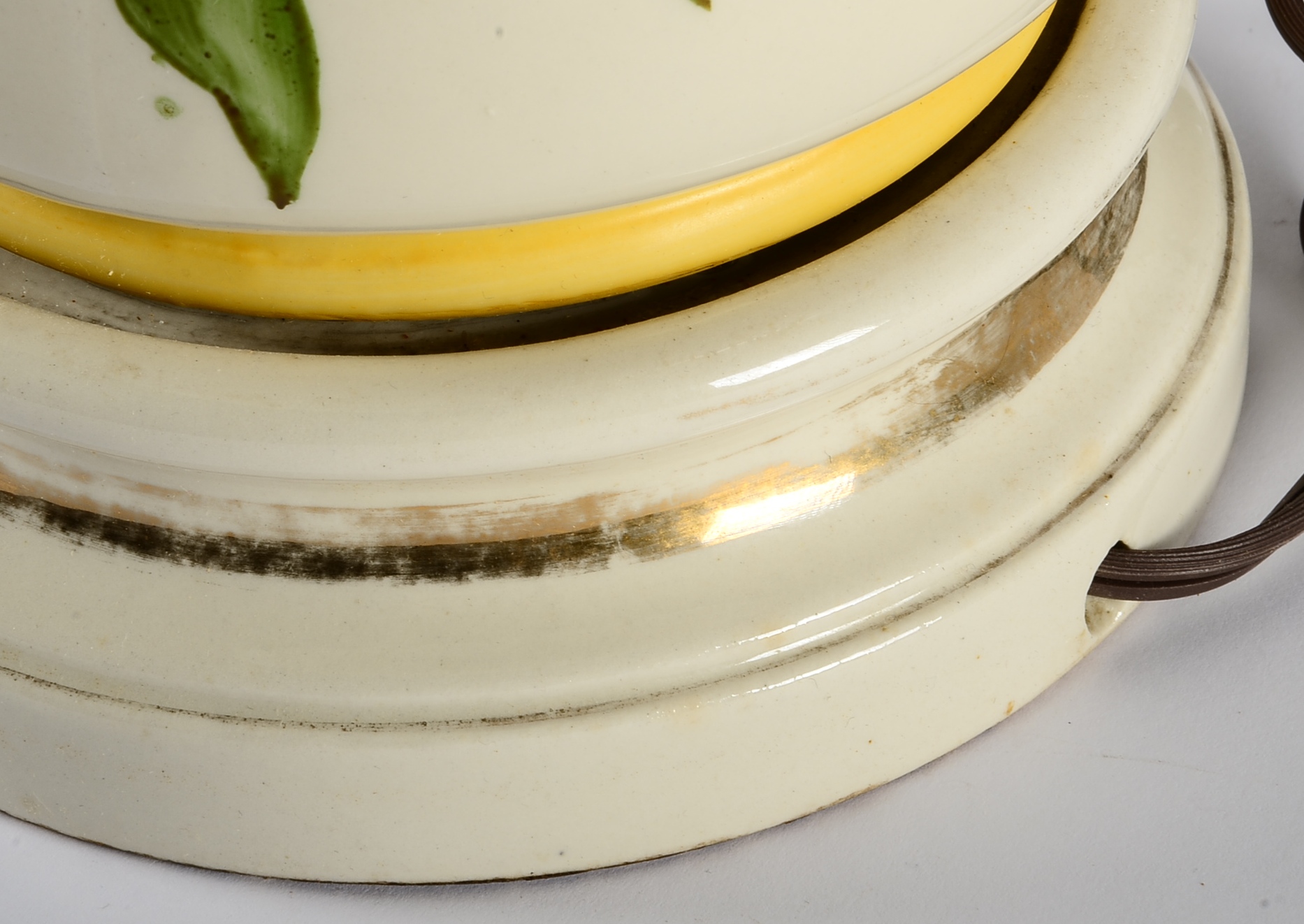 Vintage Hand Painted Porcelain Vase Lamp