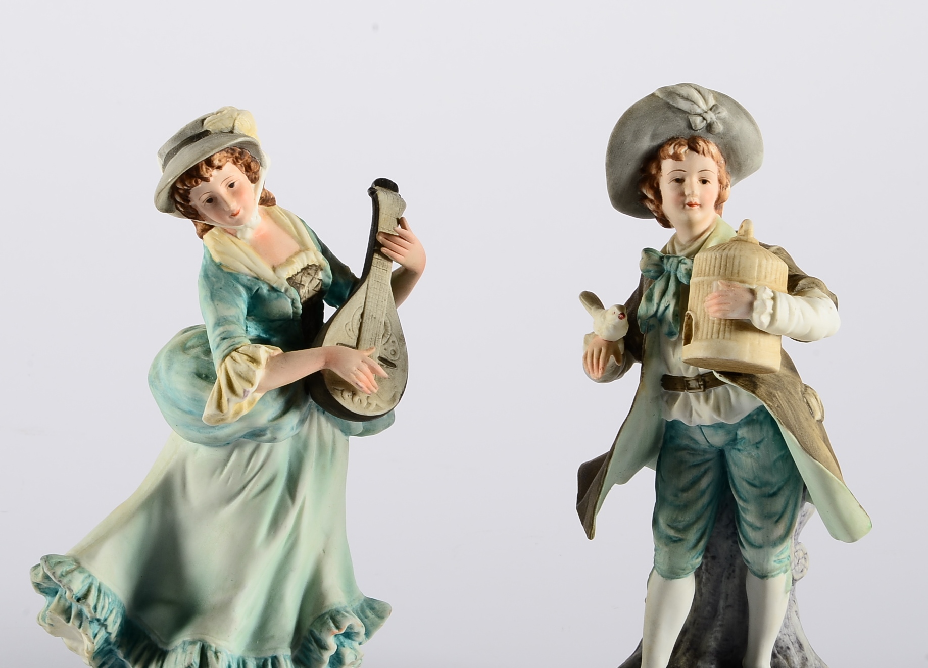 Vintage Pair of Andrea by Sadek Figurines