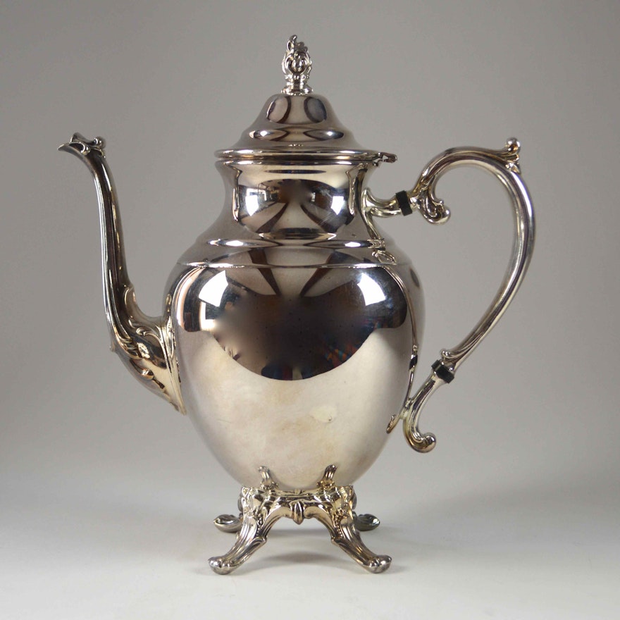 Large Silver Coffee Pot by WM Rogers Co.