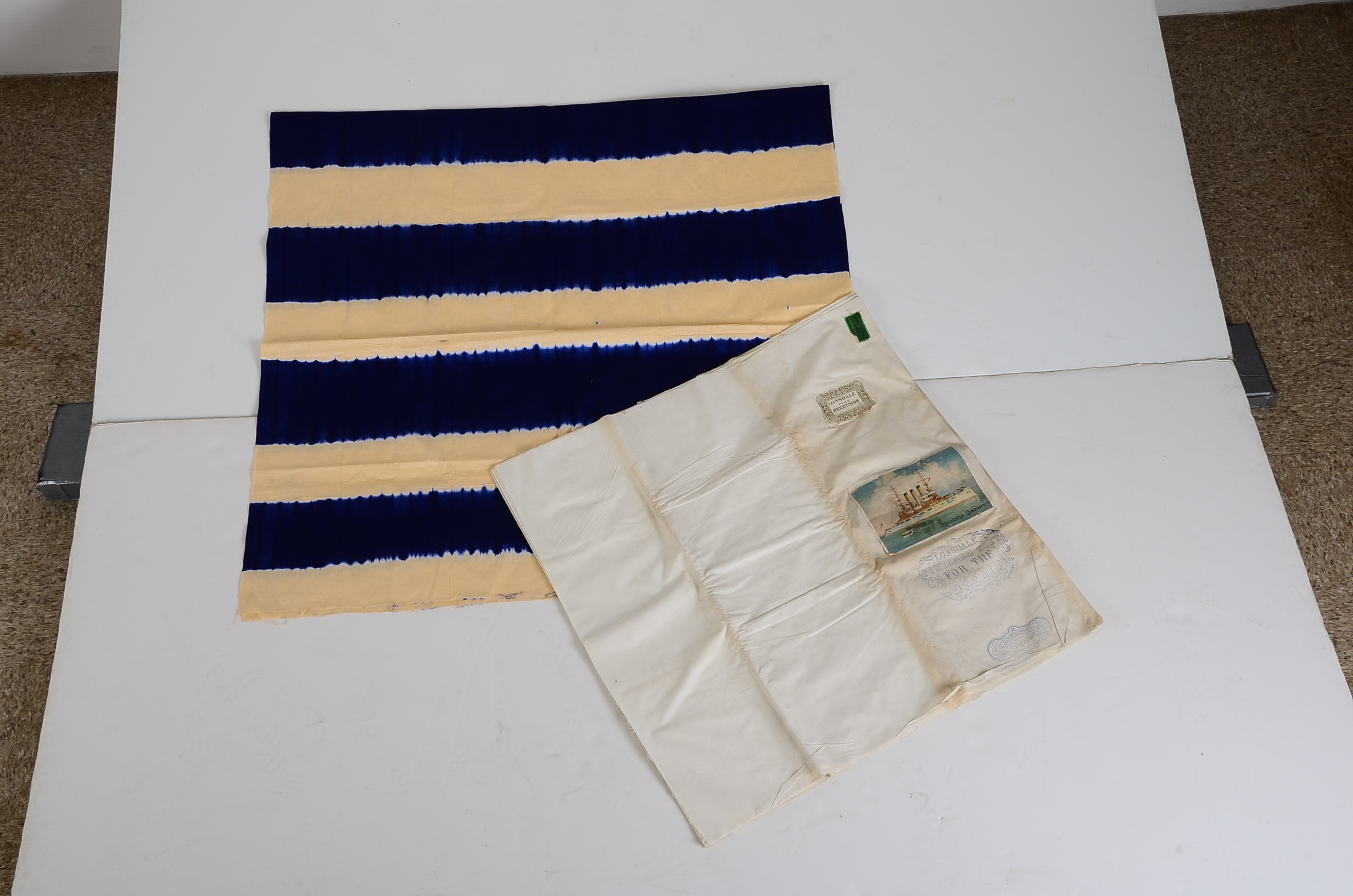 Textile Samples Includes Vintage Fabric from Lonsdale Company