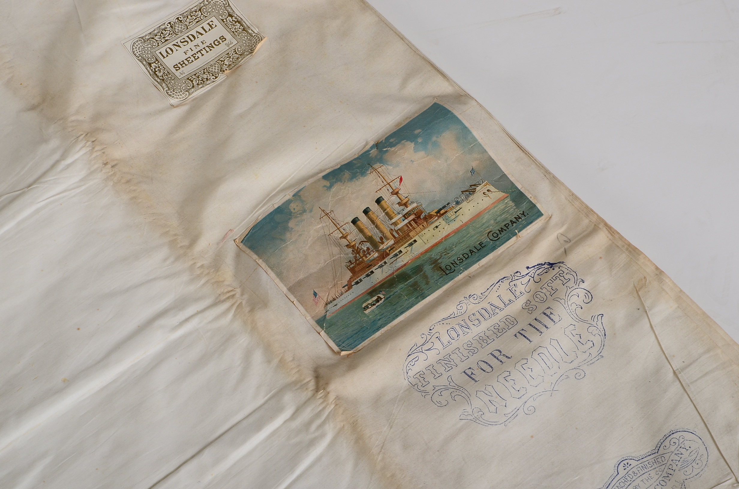 Textile Samples Includes Vintage Fabric from Lonsdale Company