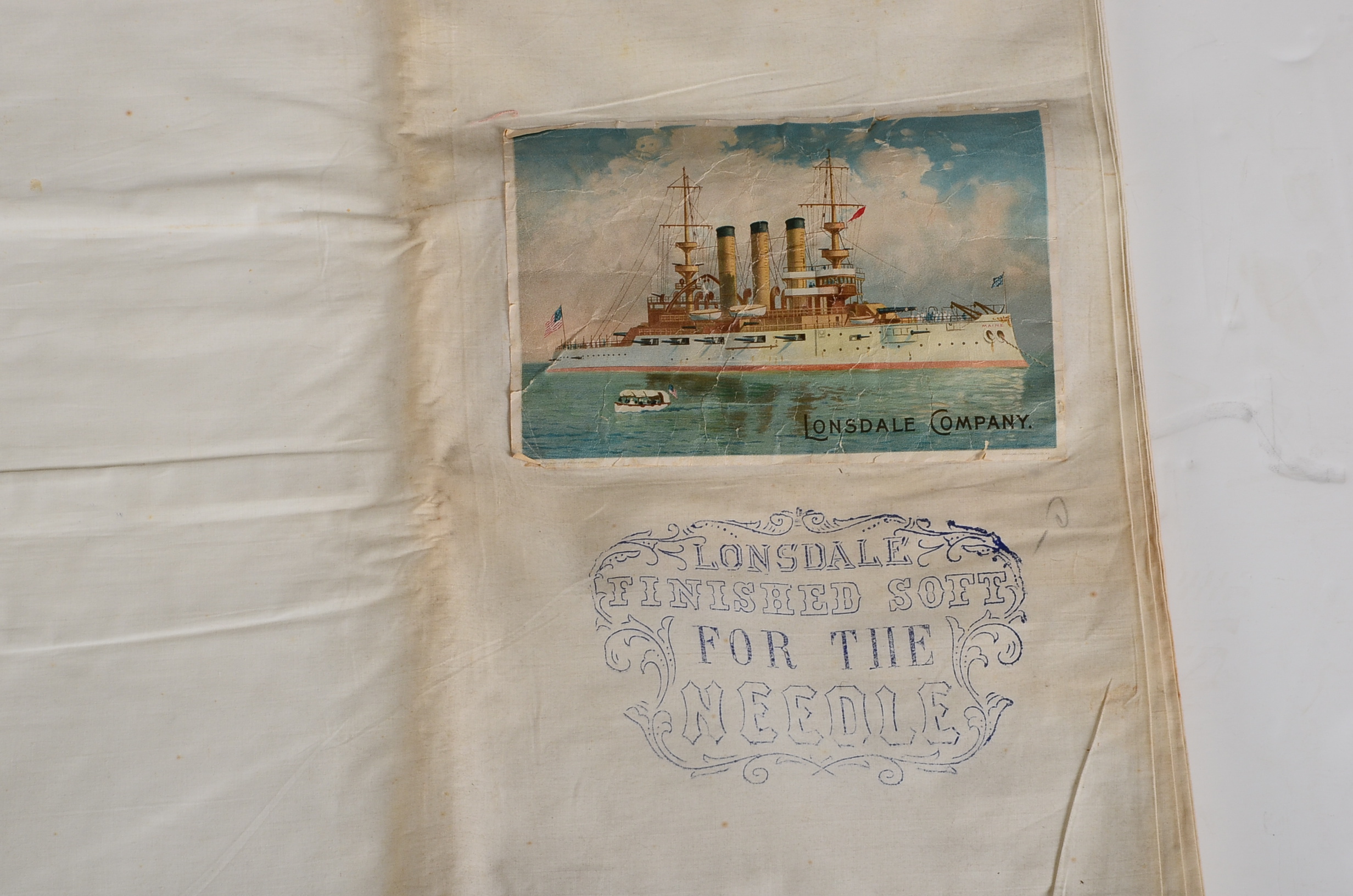 Textile Samples Includes Vintage Fabric from Lonsdale Company
