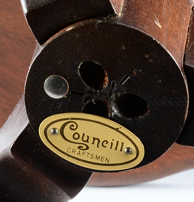 Mahogany Pie Crust Pedestal Table