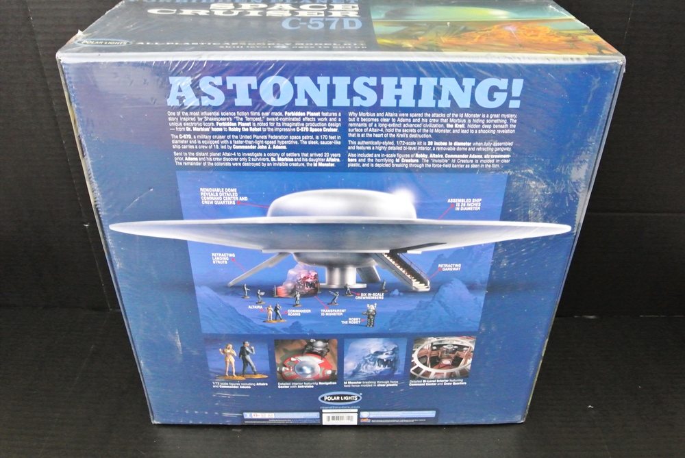 Forbidden Planet C-57D Space Cruiser Model Kit Unopened