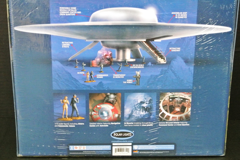 Forbidden Planet C-57D Space Cruiser Model Kit Unopened