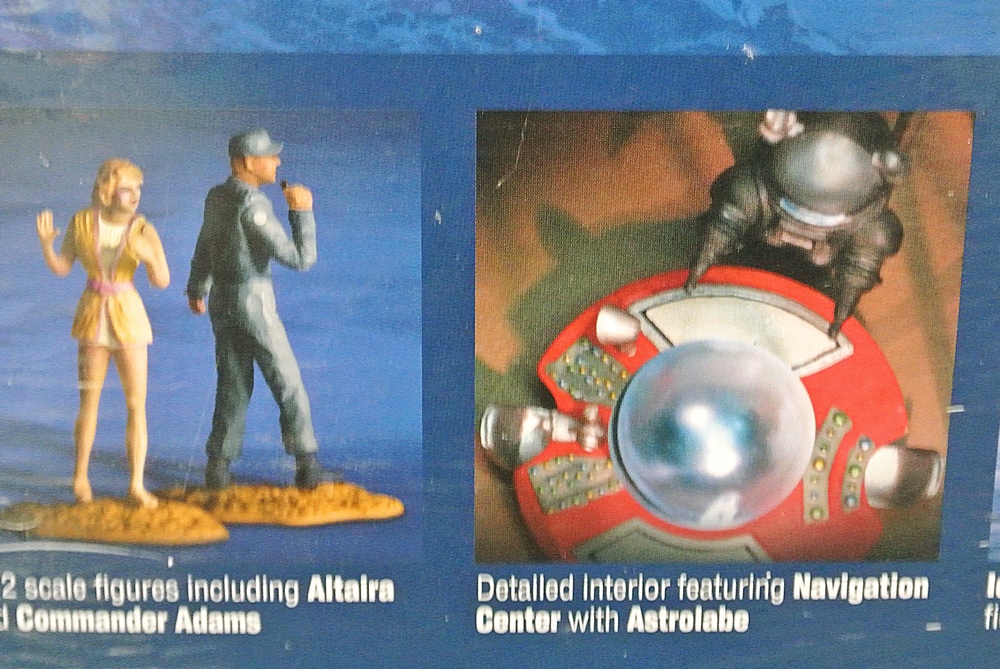 Forbidden Planet C-57D Space Cruiser Model Kit Unopened