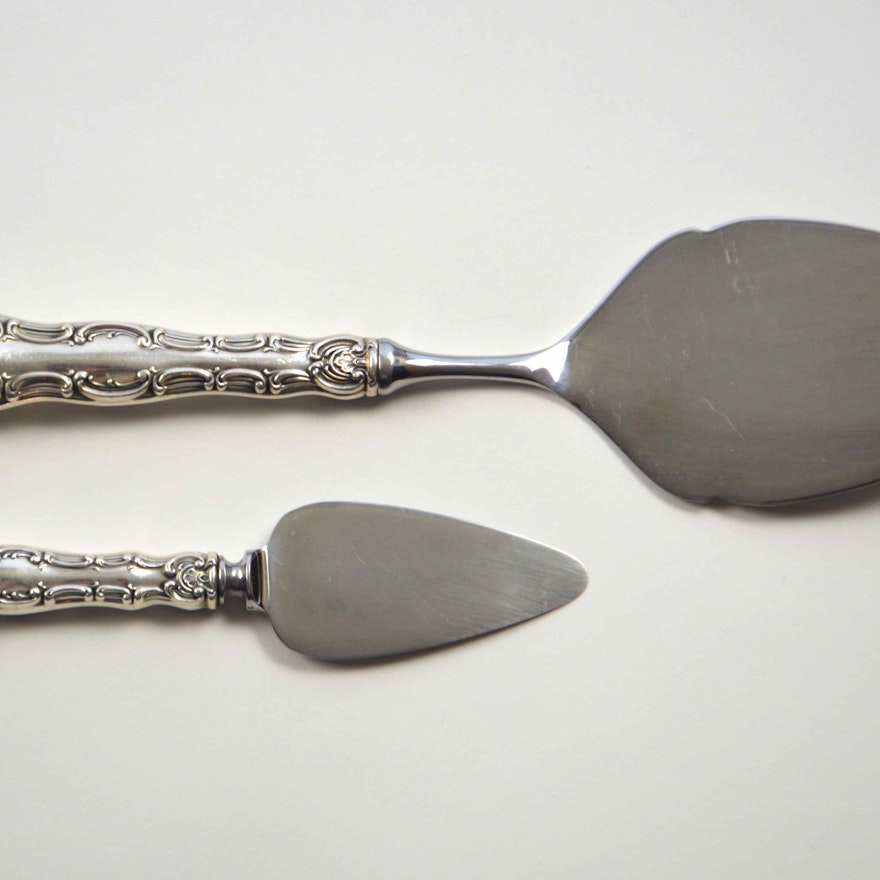 "Strasbourg" Gorham Sterling Silver Pie Server and Knife