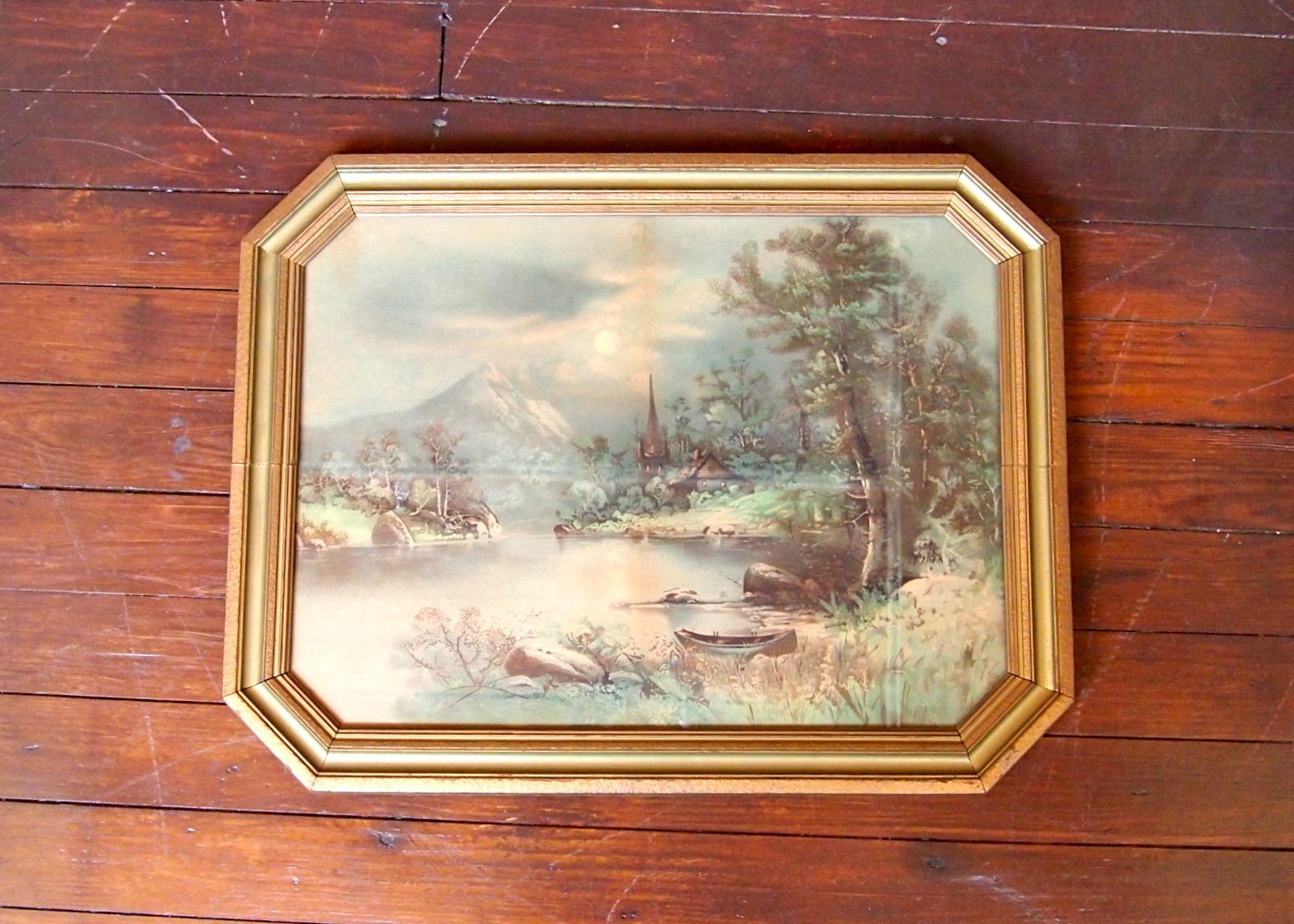 Antique J. Hoover Chromolithograph Print