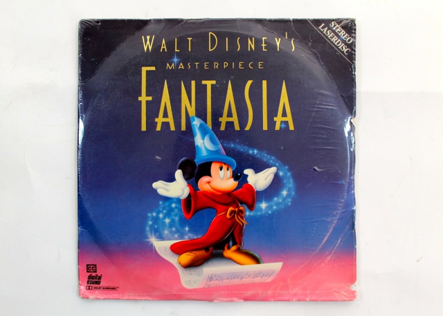 Walt Disney Masterpiece "Fantasia" Laserdisc Never Opened