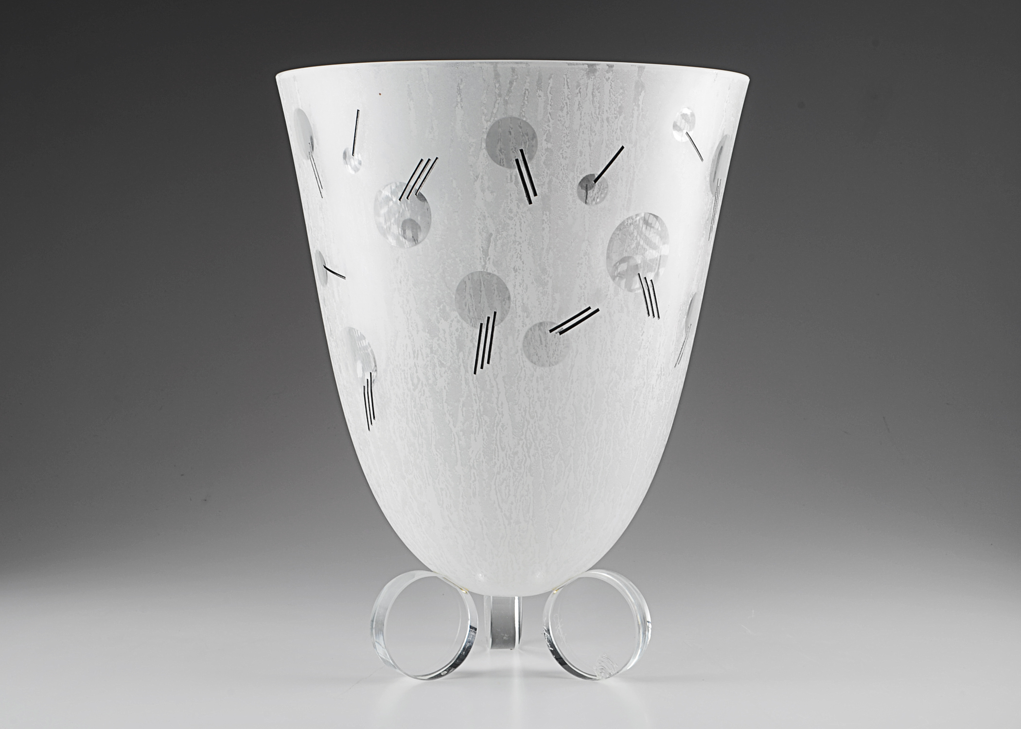 Modern Art Glass Bowl