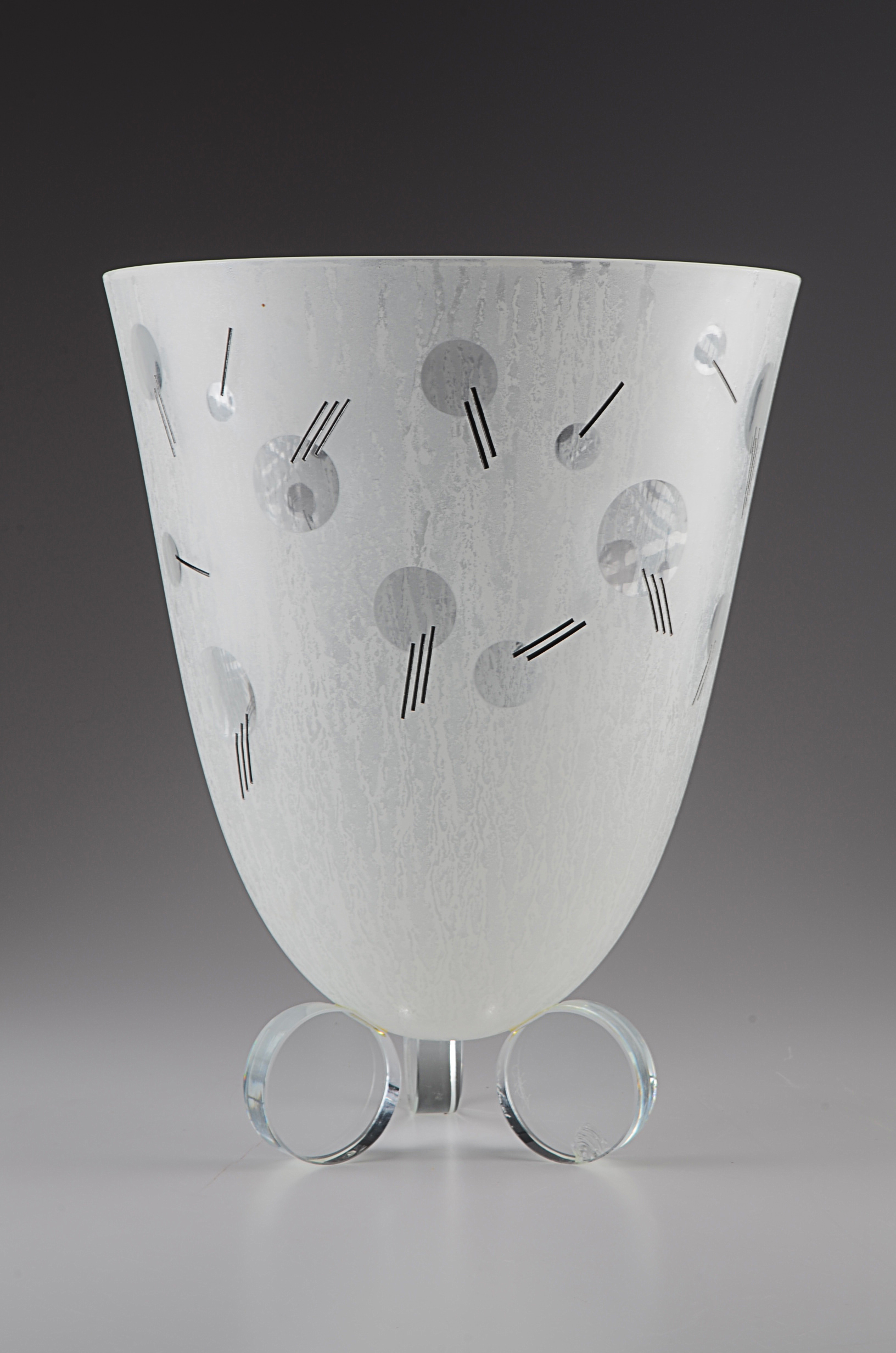 Modern Art Glass Bowl