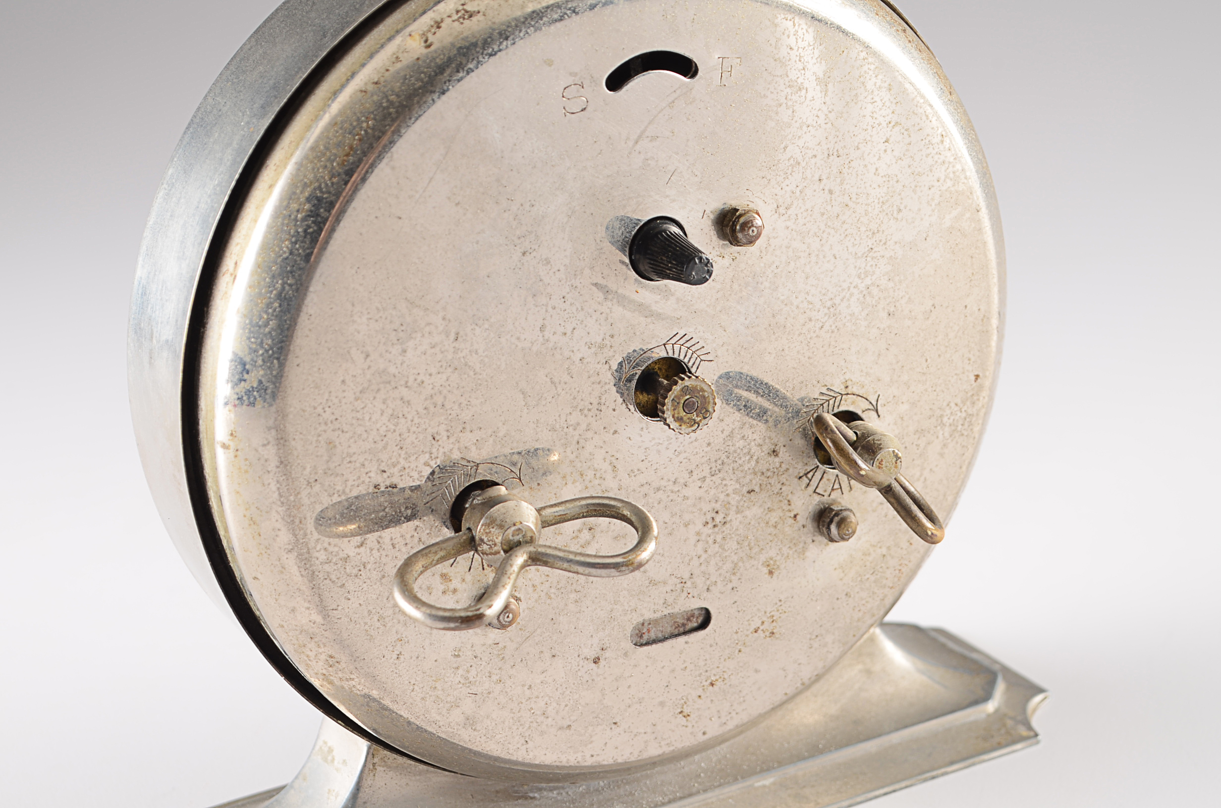 Vintage Ingraham Eight Day Automatic Alarm Clock