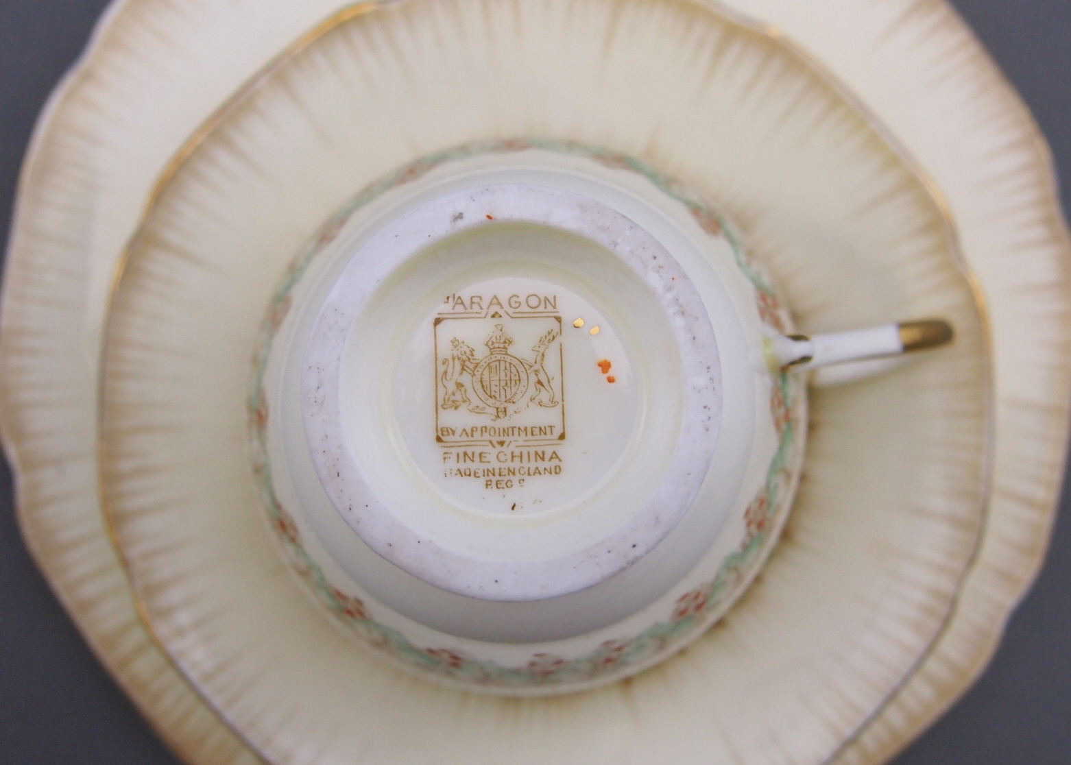 1930s Paragon Fine China Grapevine Tea Service