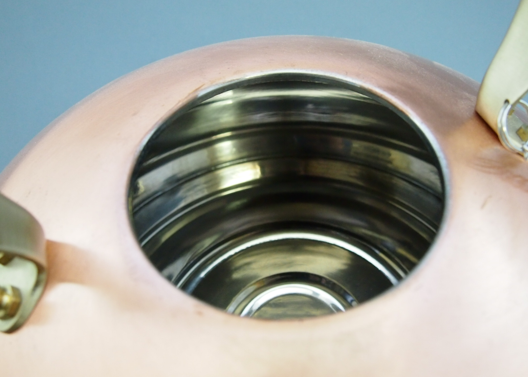 Large Copper Stove Top Kettle