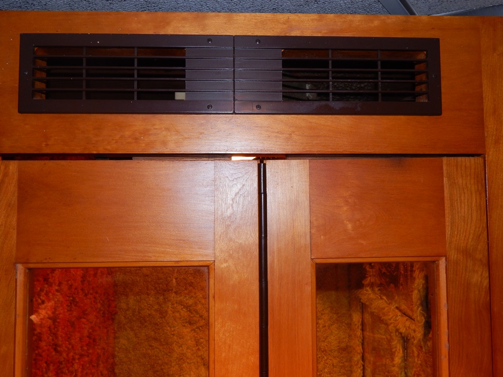 Retro Wooden Pay Phone Booth