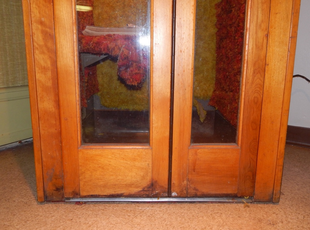 Retro Wooden Pay Phone Booth