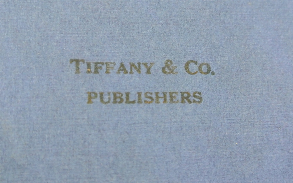 1918 Original Tiffany & Company "Blue Book" 