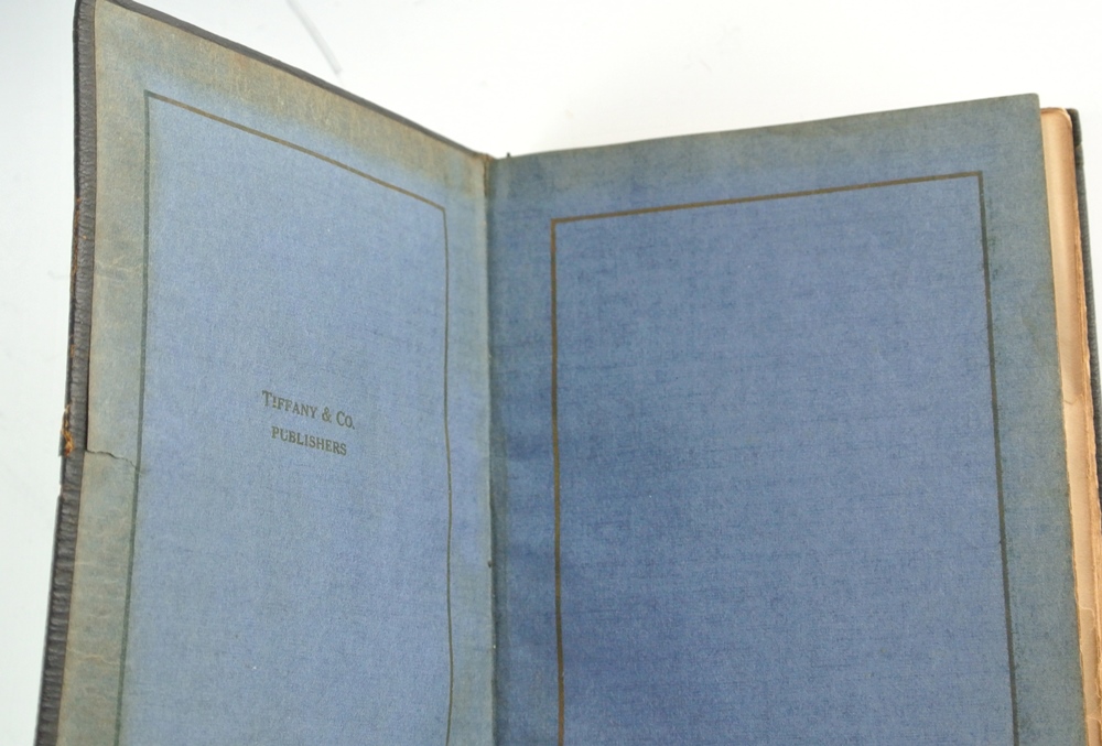 1918 Original Tiffany & Company "Blue Book" 