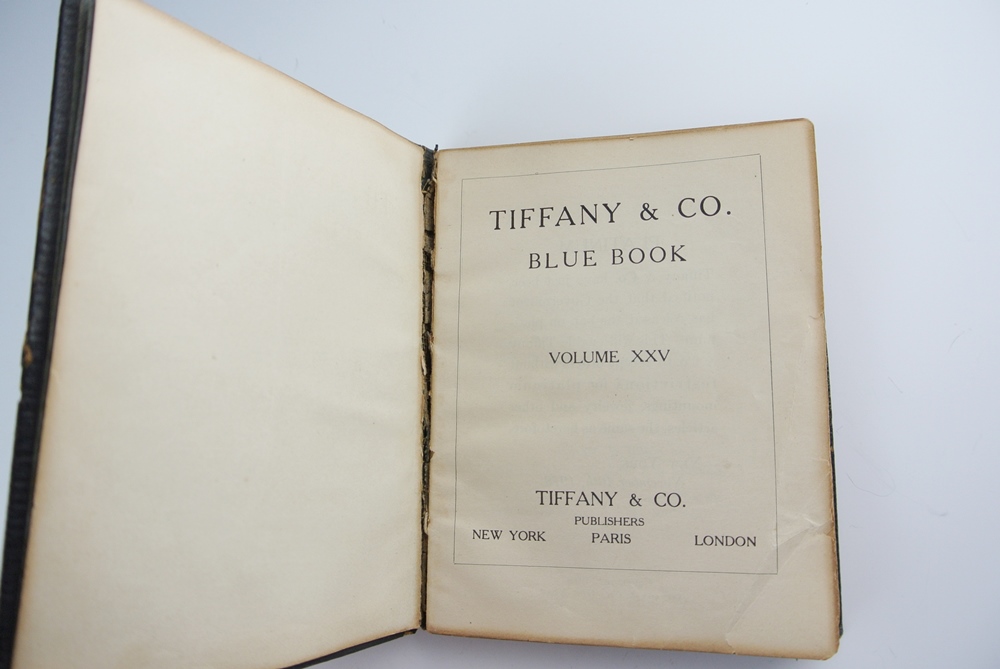 1918 Original Tiffany & Company "Blue Book" 