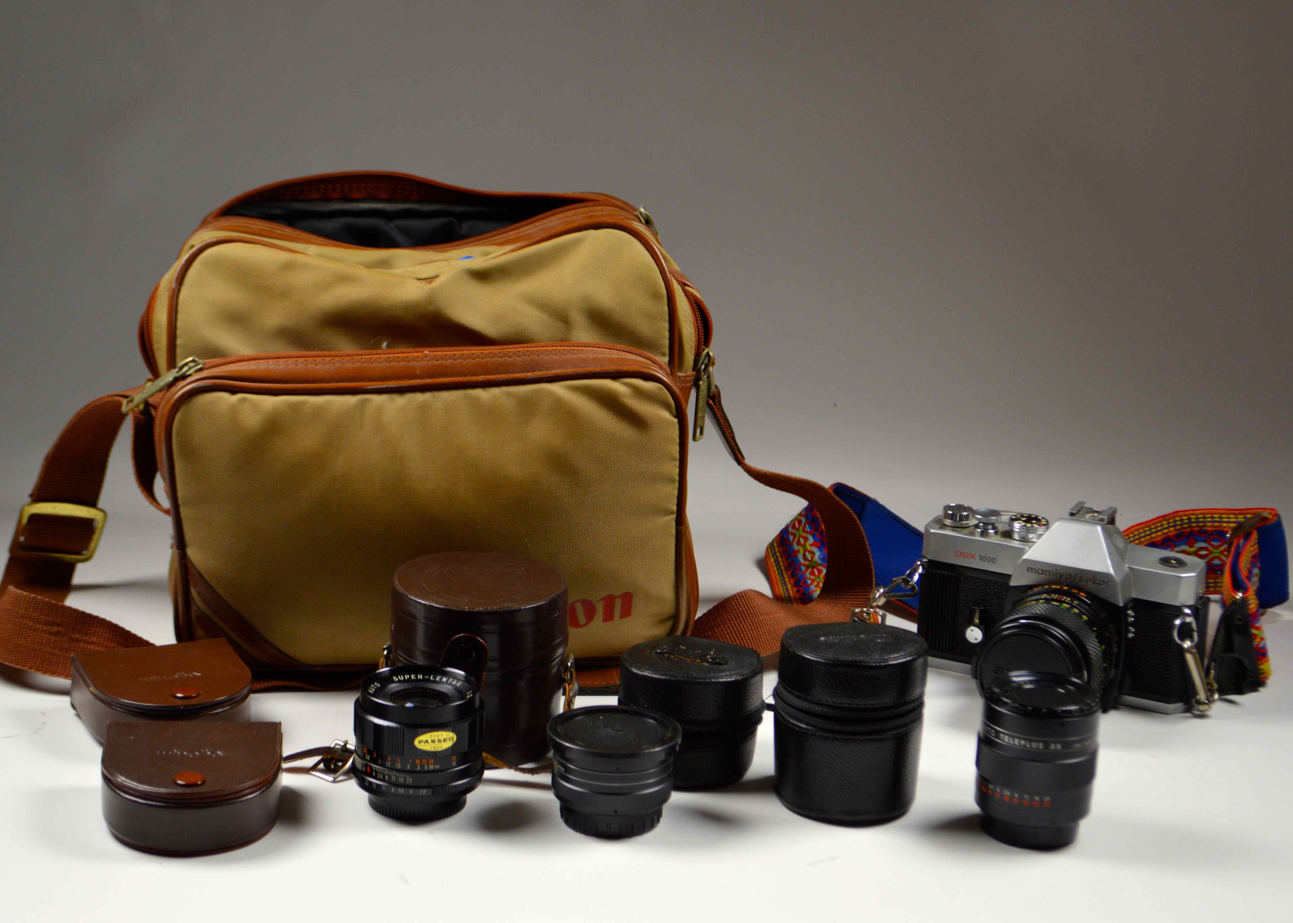 Vintage Mamiya Sekor DSX 1000 35mm SLR Camer