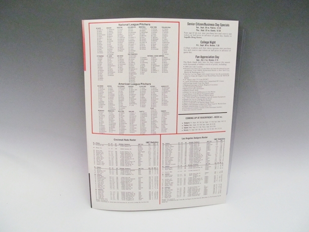 Tom Browning Autographed "Perfect Game" Scorecard