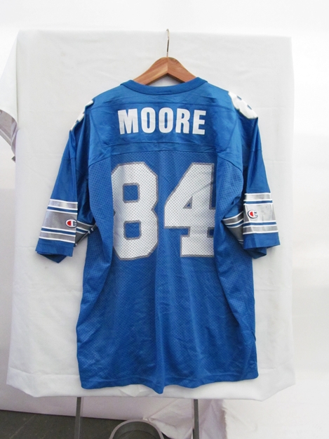 Detroit Lions #84 Moore Mesh Football Jersey, Size 44