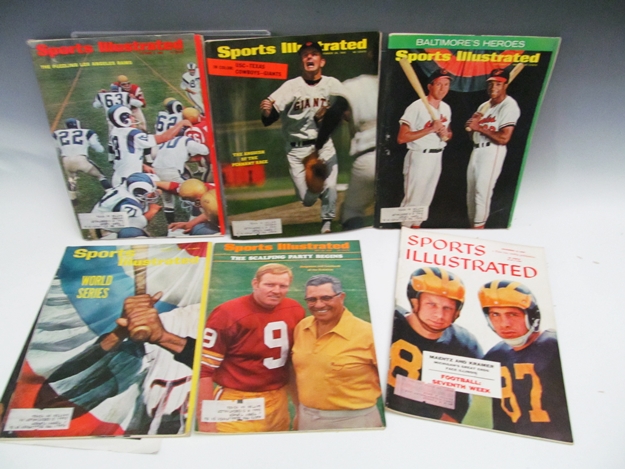 Vintage Sports Illustrated and Life Magazines