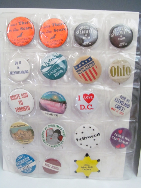 100 Presidential, Political, Union and Teamster Buttons