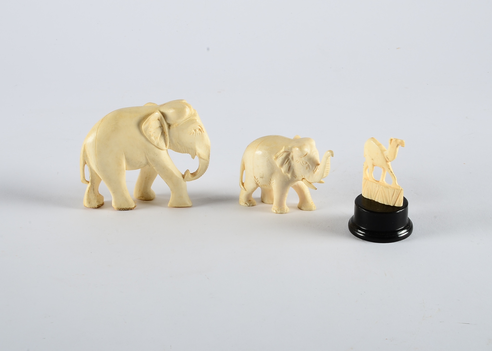 Carved Ivory African Figurines