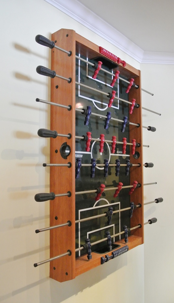 Wall Mount Harvard Foosball Table