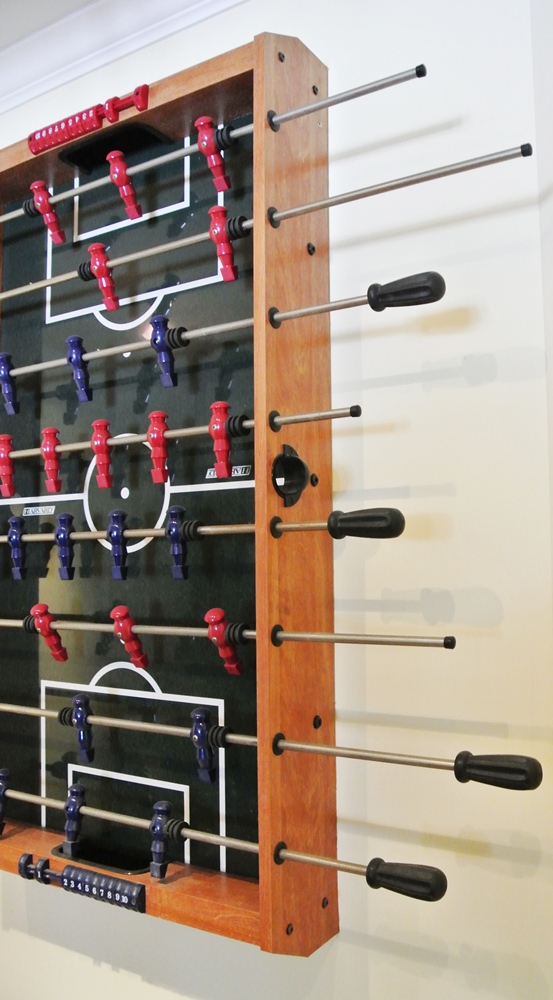 Wall Mount Harvard Foosball Table