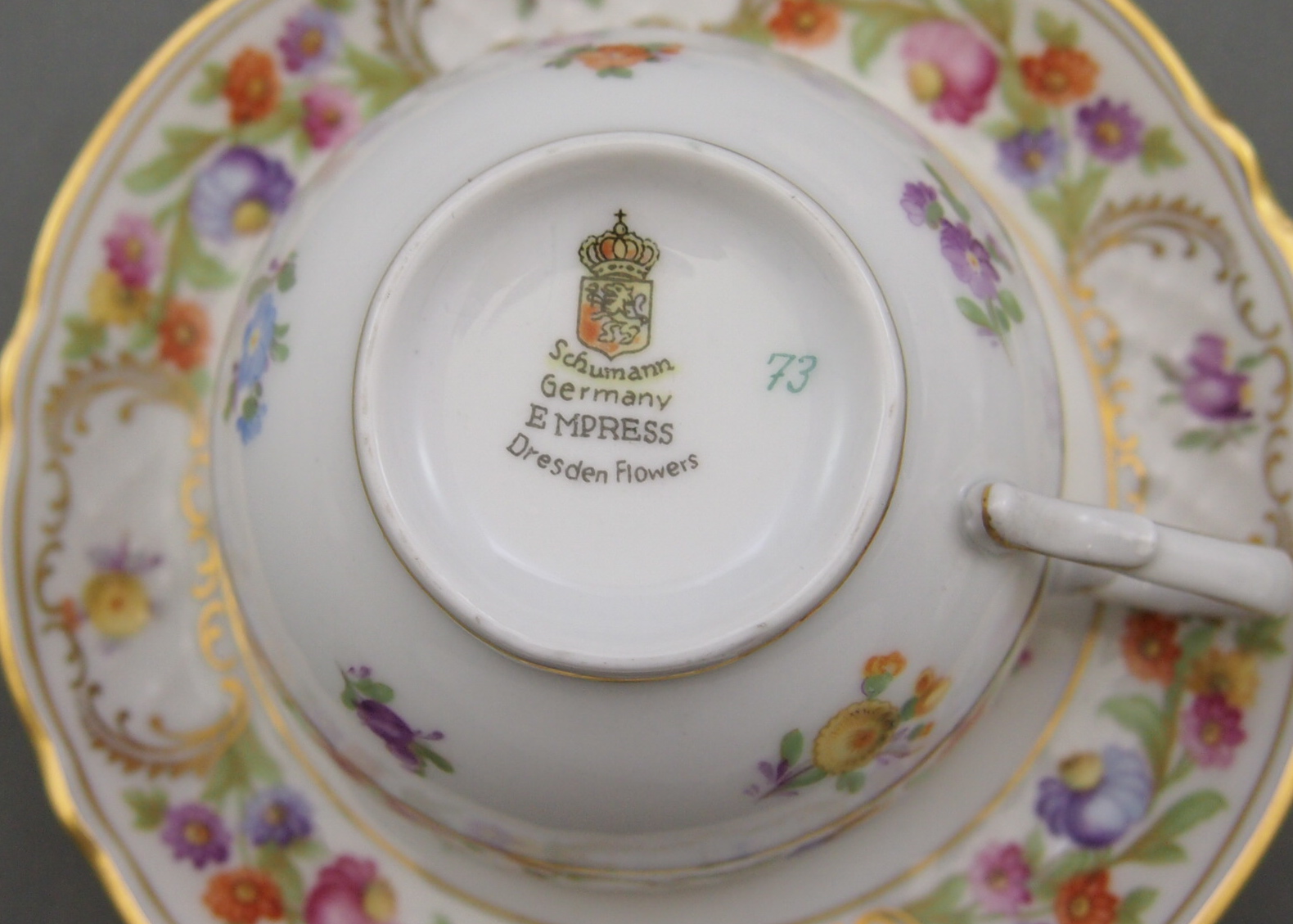 Lovely Flower Tea Set For Six