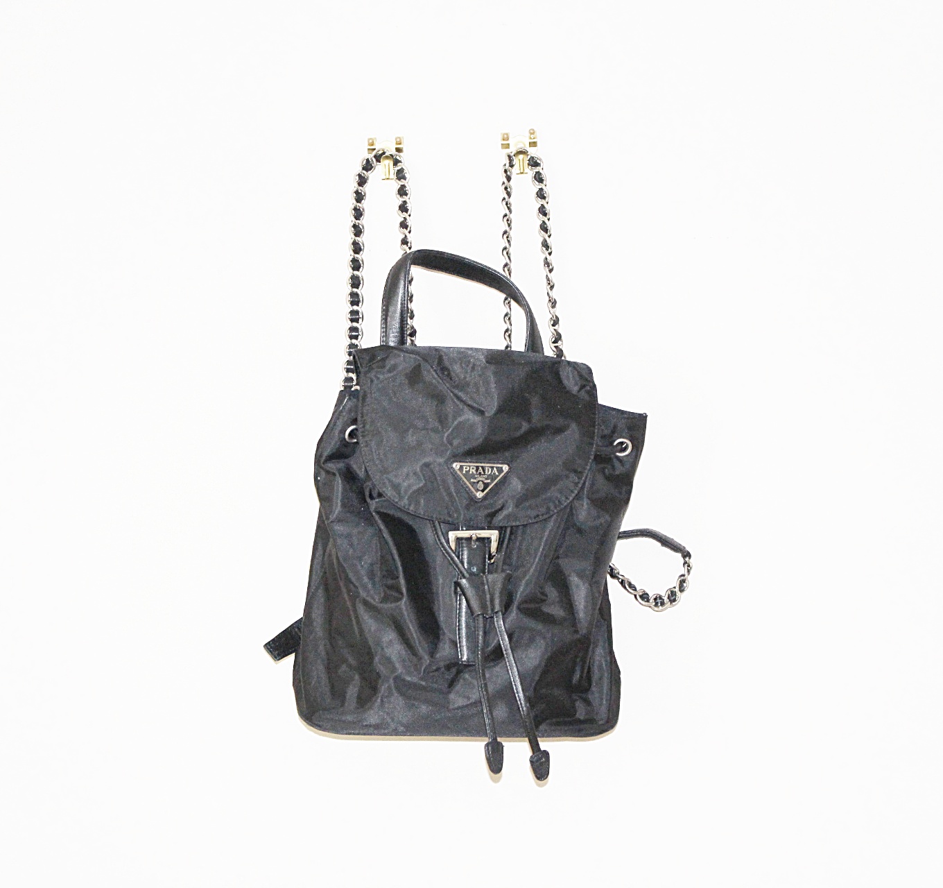 Prada Black Backpack Handbag