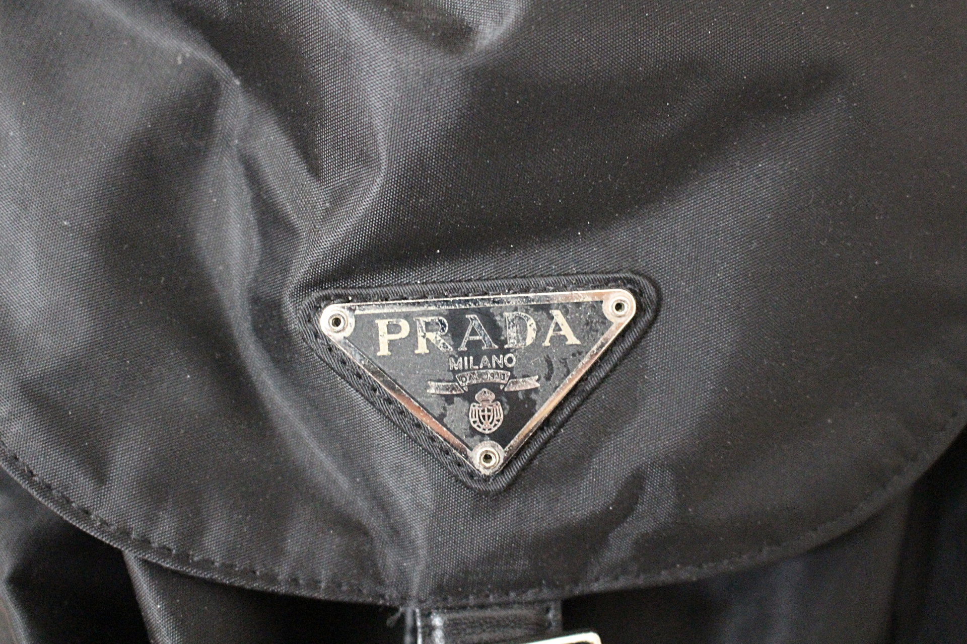 Prada Black Backpack Handbag