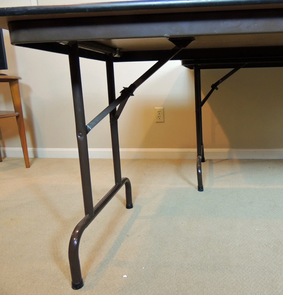 Two Five Foot Folding Banquet Tables