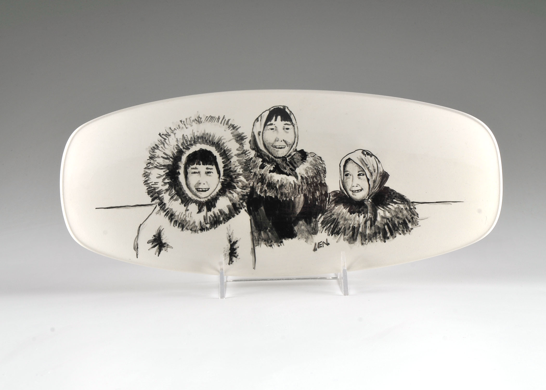 Bering Sea Originals Hand Painted Tray