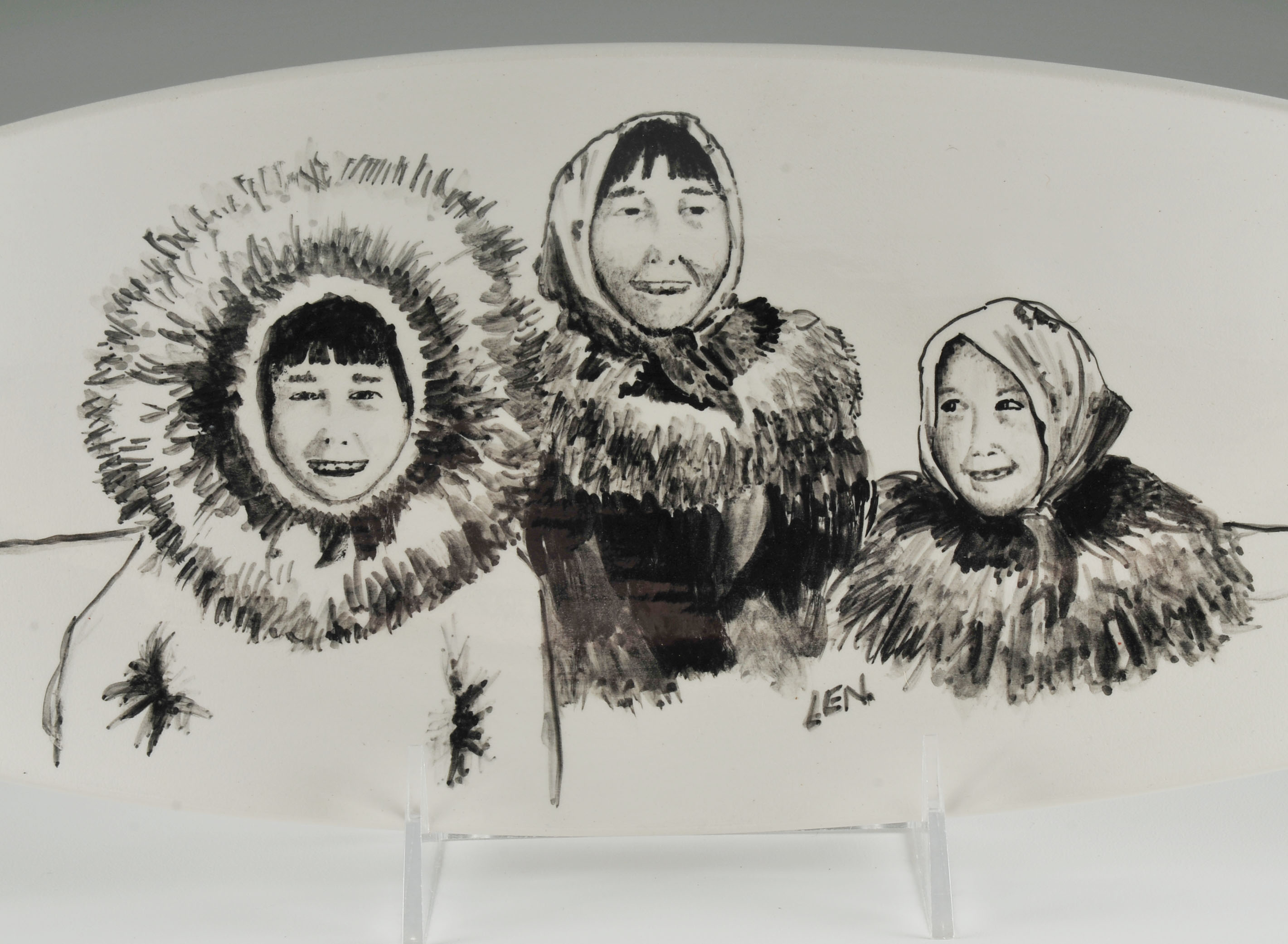 Bering Sea Originals Hand Painted Tray