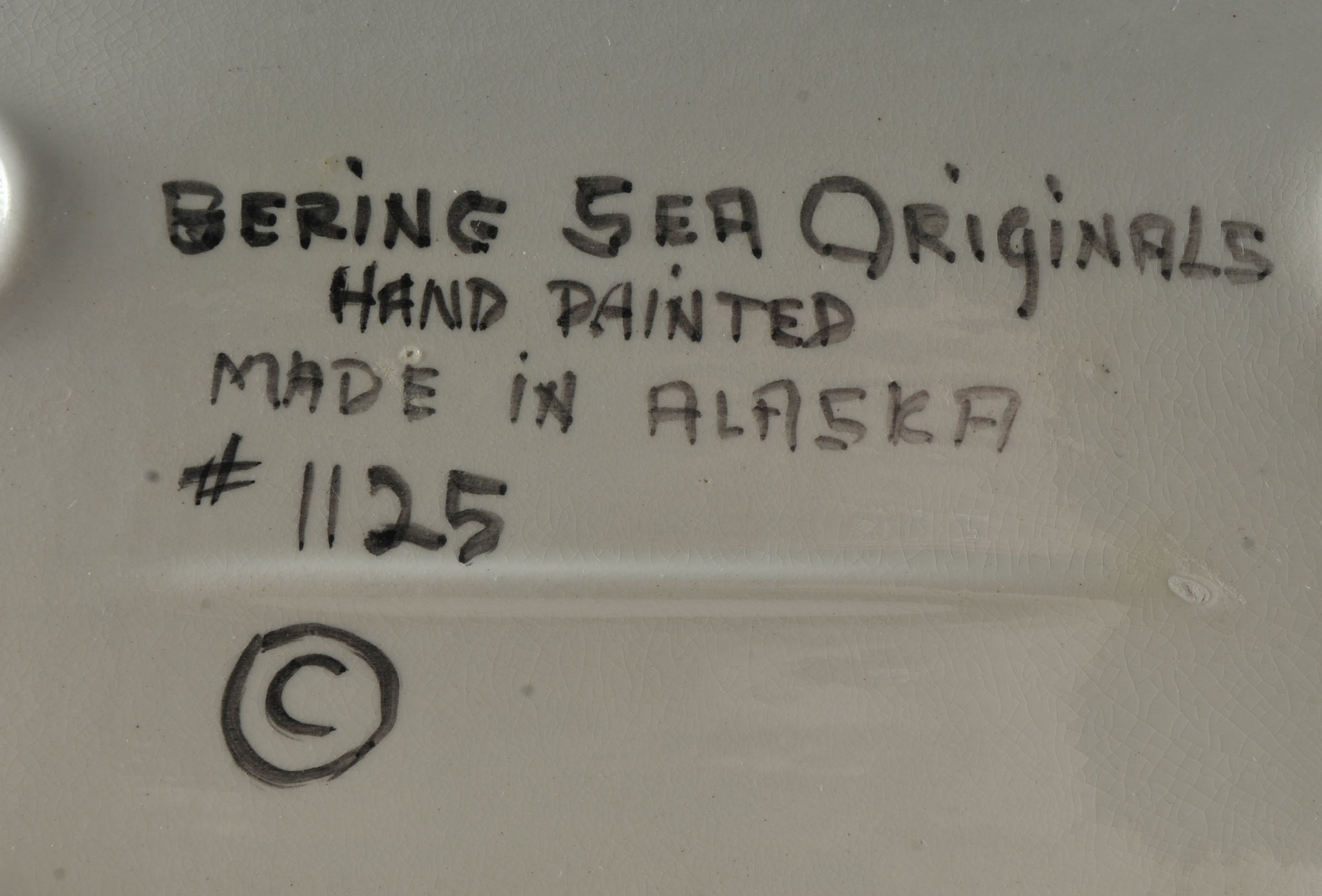 Bering Sea Originals Hand Painted Tray