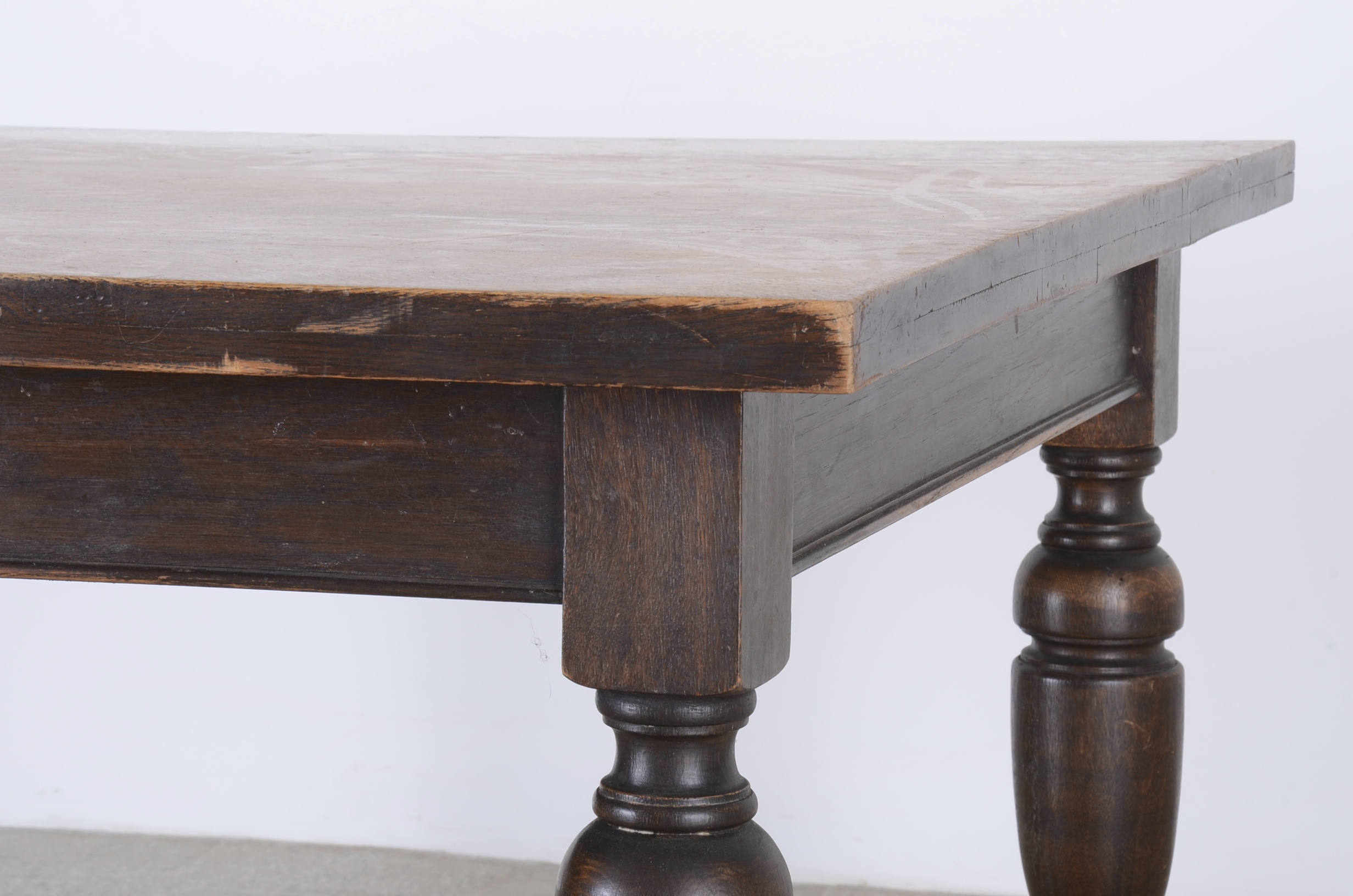 Rustic Oak Kitchen Table