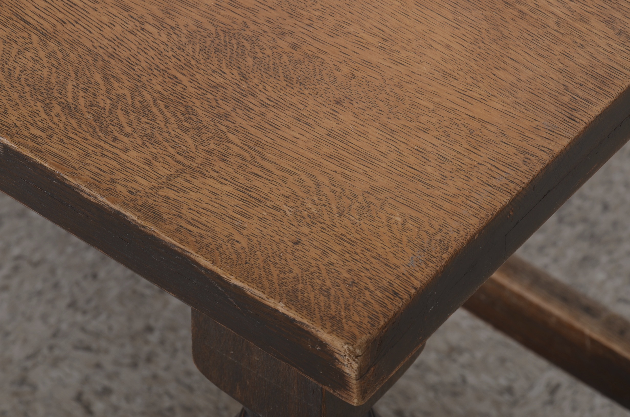 Rustic Oak Kitchen Table