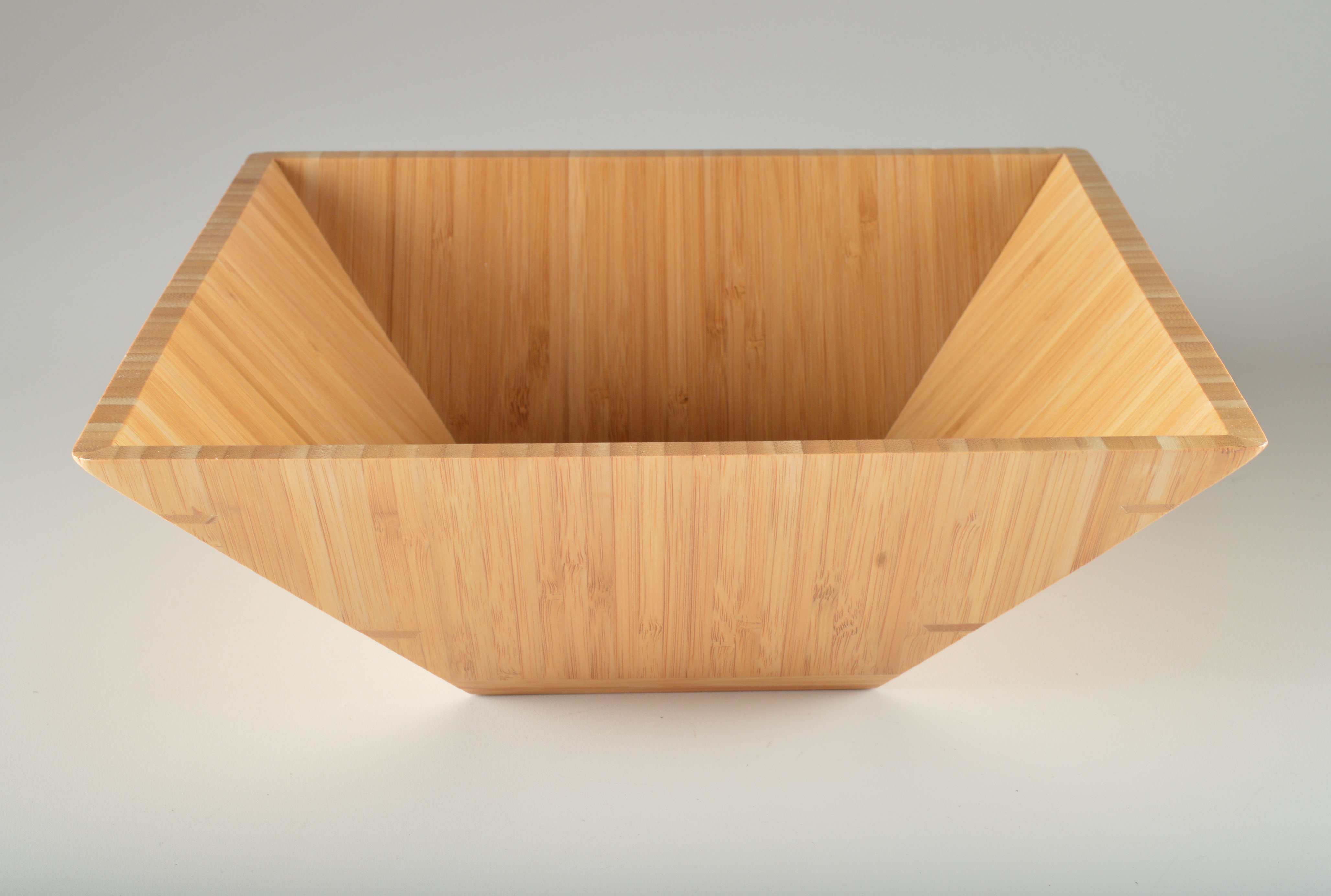 The Pampered Chef Wood Salad Bowl with Utensils