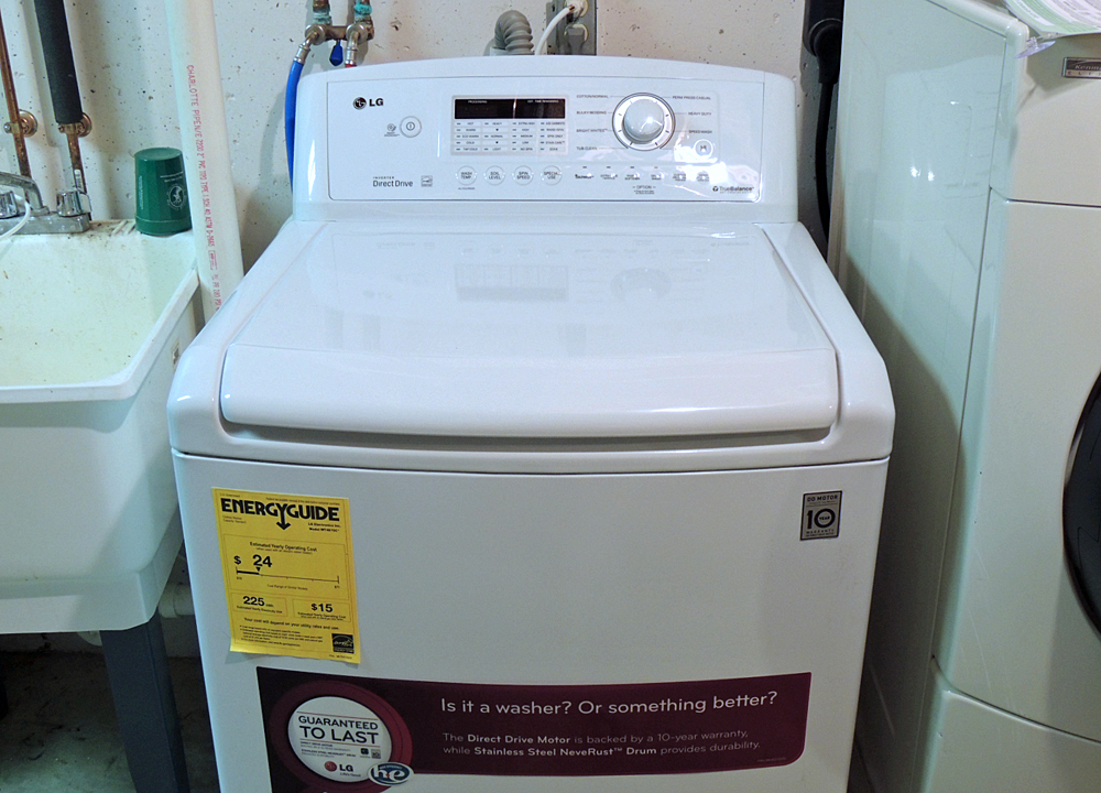 LG TrueBalance High Efficiency Clothes Washer