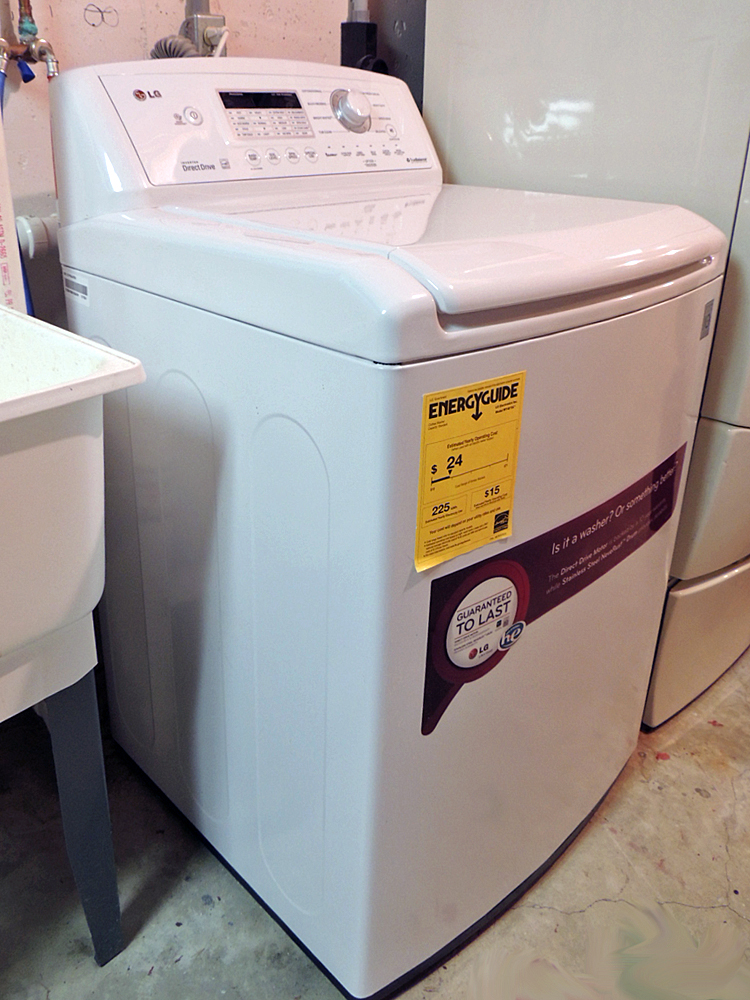 LG TrueBalance High Efficiency Clothes Washer